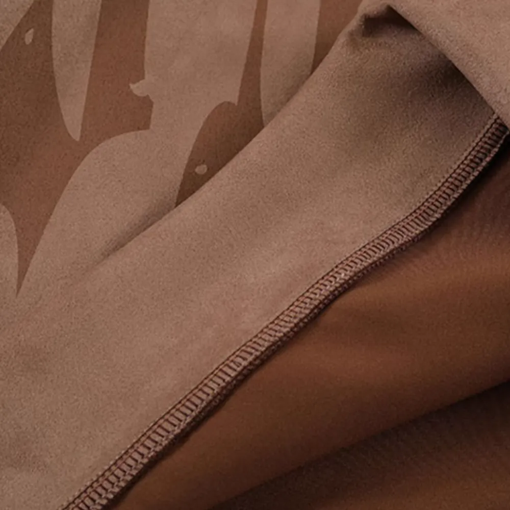 Hip Hop Suede Alphabet Sweatshirt