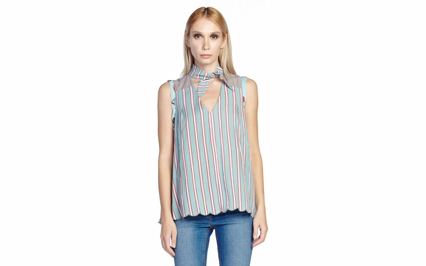 I Guess Sleeveless Blouse