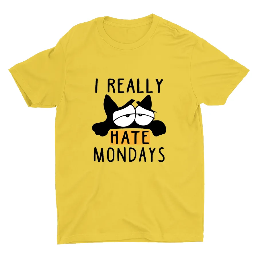I Really Hate Mondays Printed T-shirt