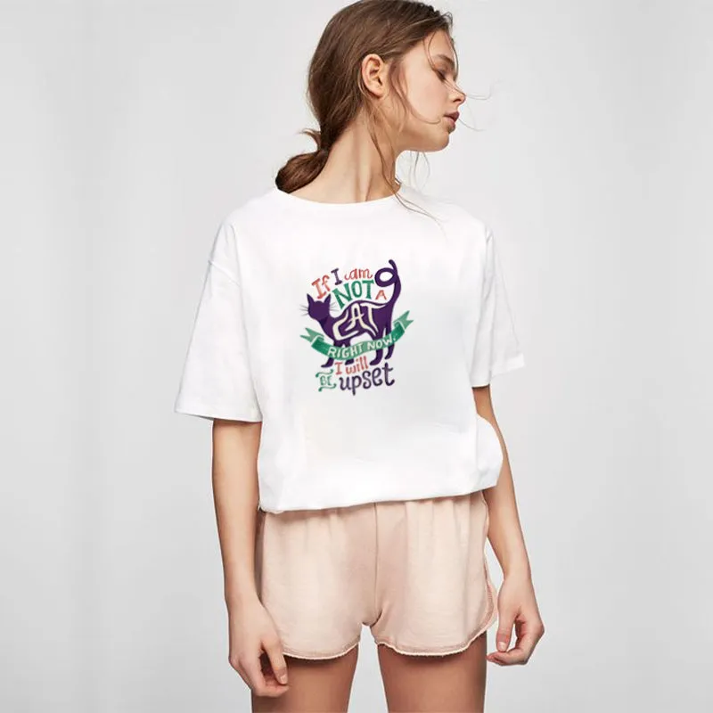 If I Am Not A Cat Cotton Tee