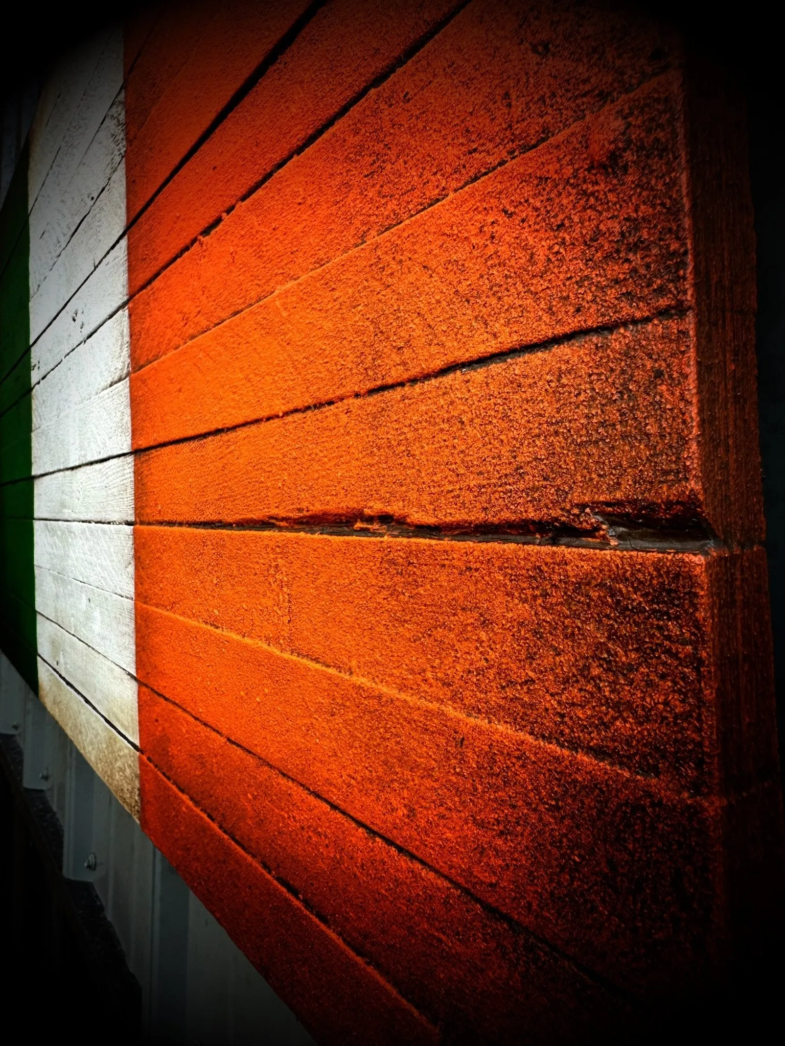 Irish Flag - Wood Irish Flag
