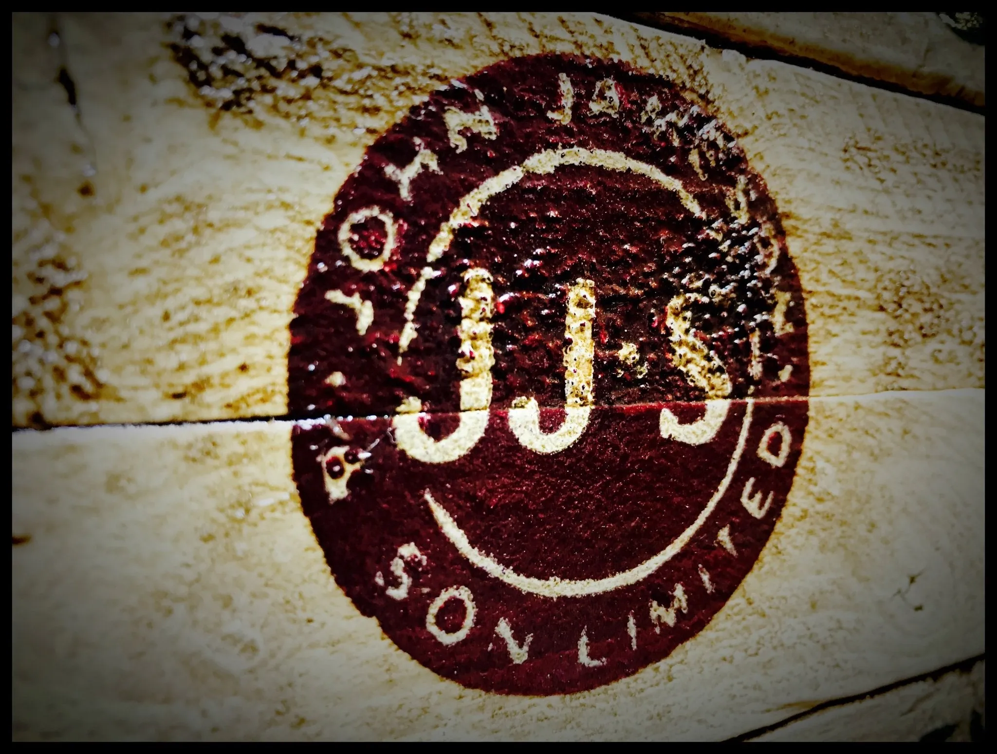 Jameson Irish Whiskey Rustic Flag