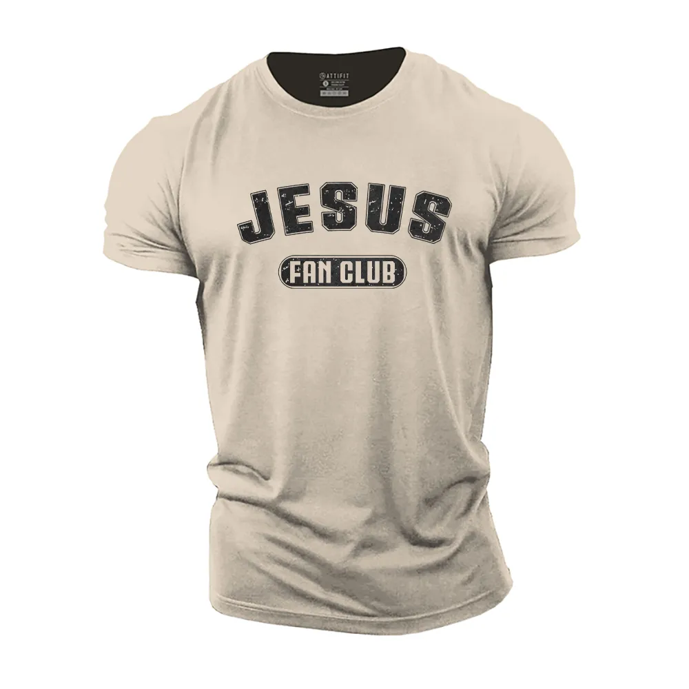 Jesus Fan Club Cotton T-Shirt