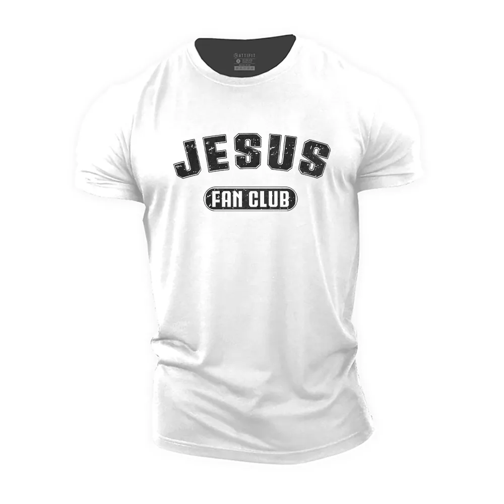 Jesus Fan Club Cotton T-Shirt