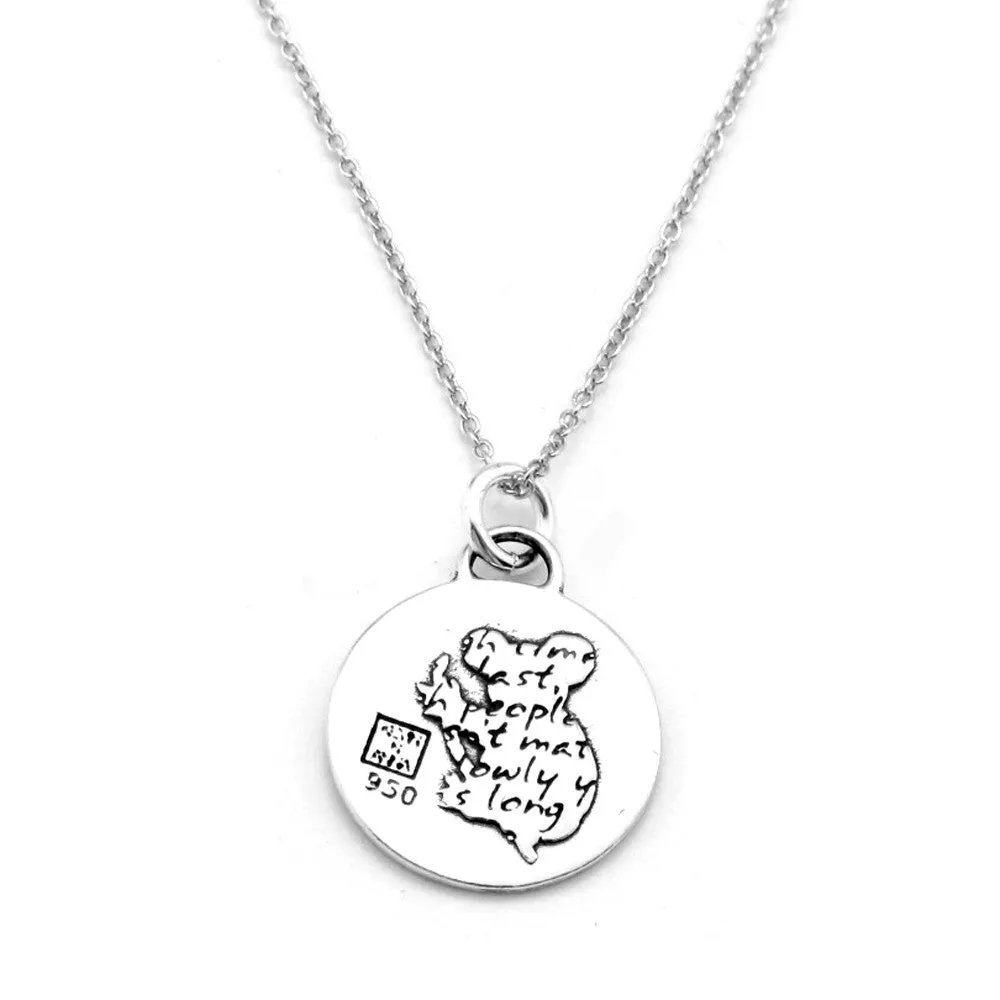 Koala Necklace (Resilience)-D103SM