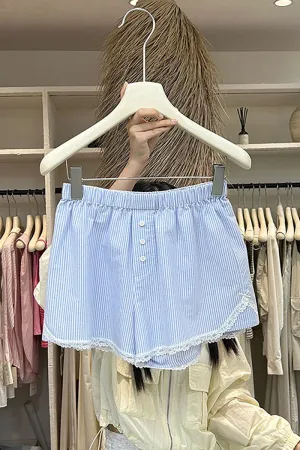 Lace Trim Boxer