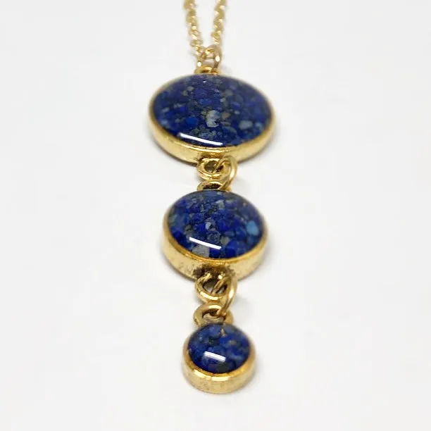 Lapis Lazuli Drops Necklace