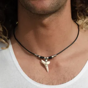 Large Mako shark teeth jewellery Australian company c189