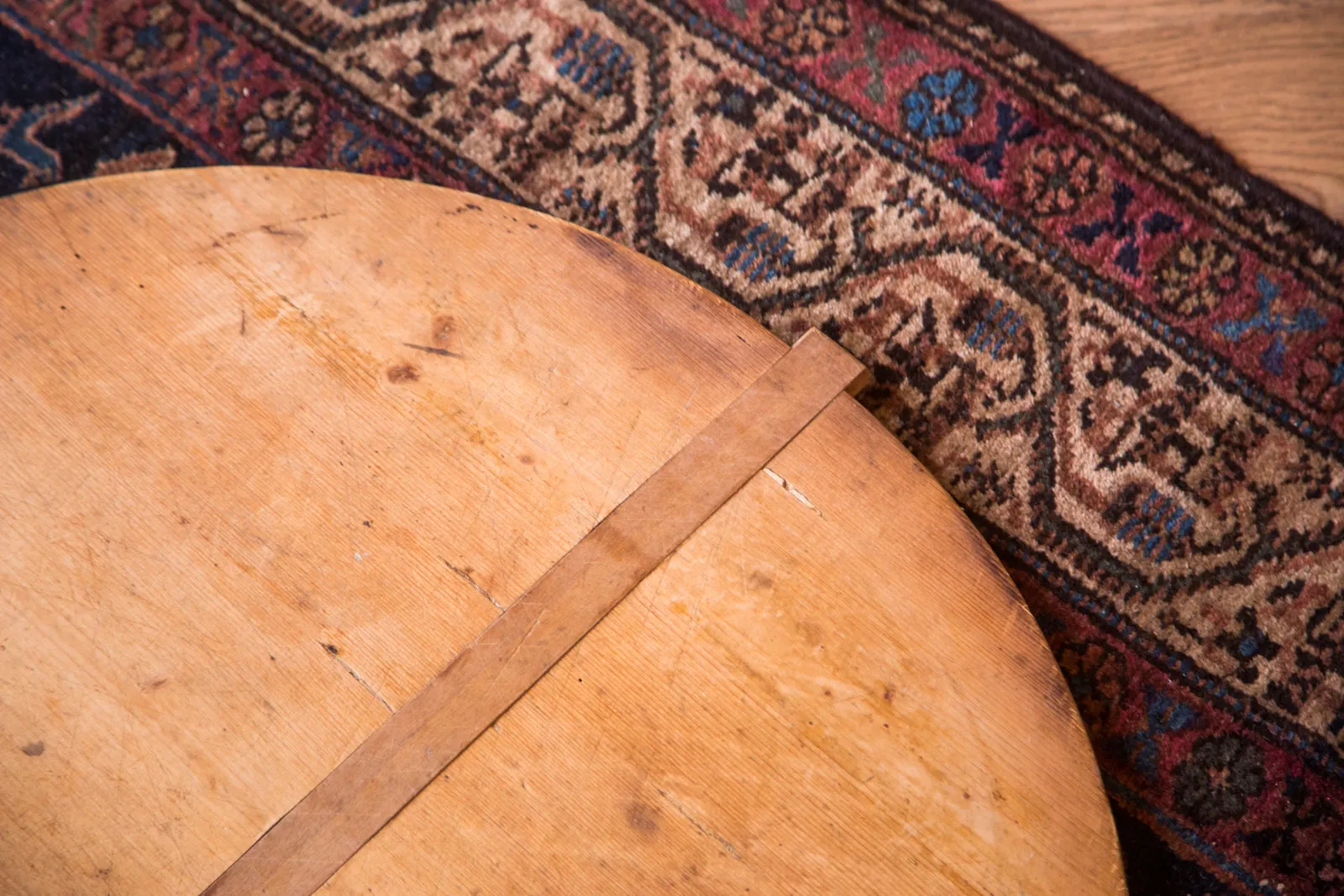 Large Vintage Wooden Pizza Serving Board