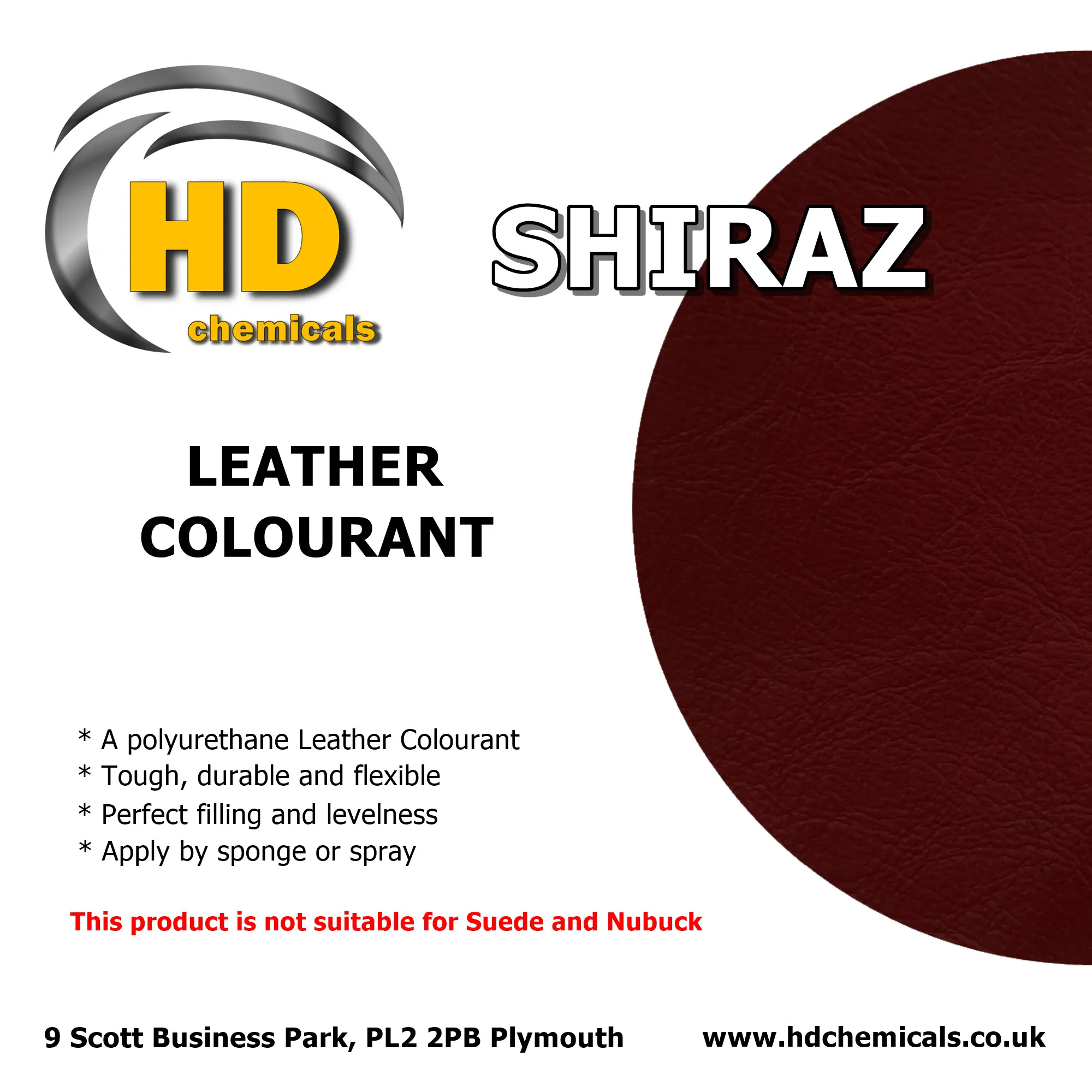 Leather Dye Paint Shiraz