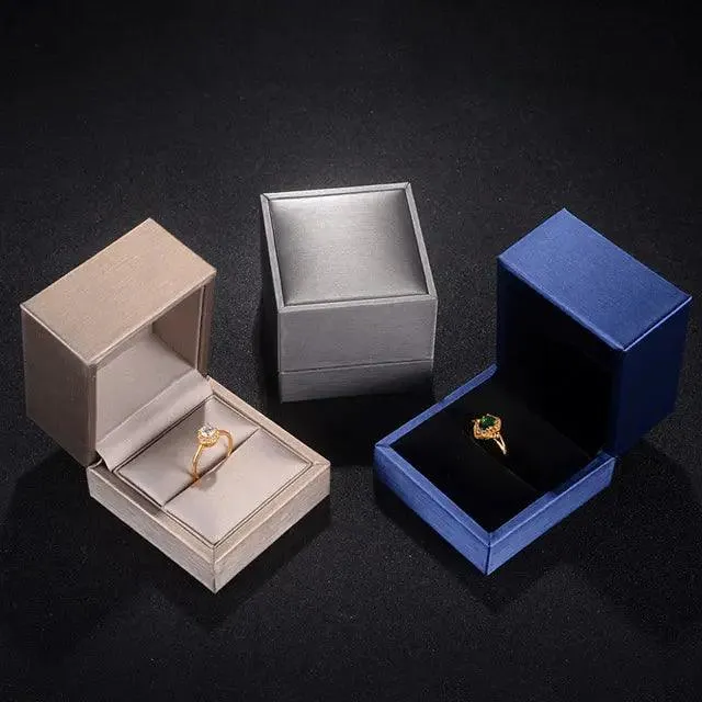 Leather Jewelry Packaging Boxes