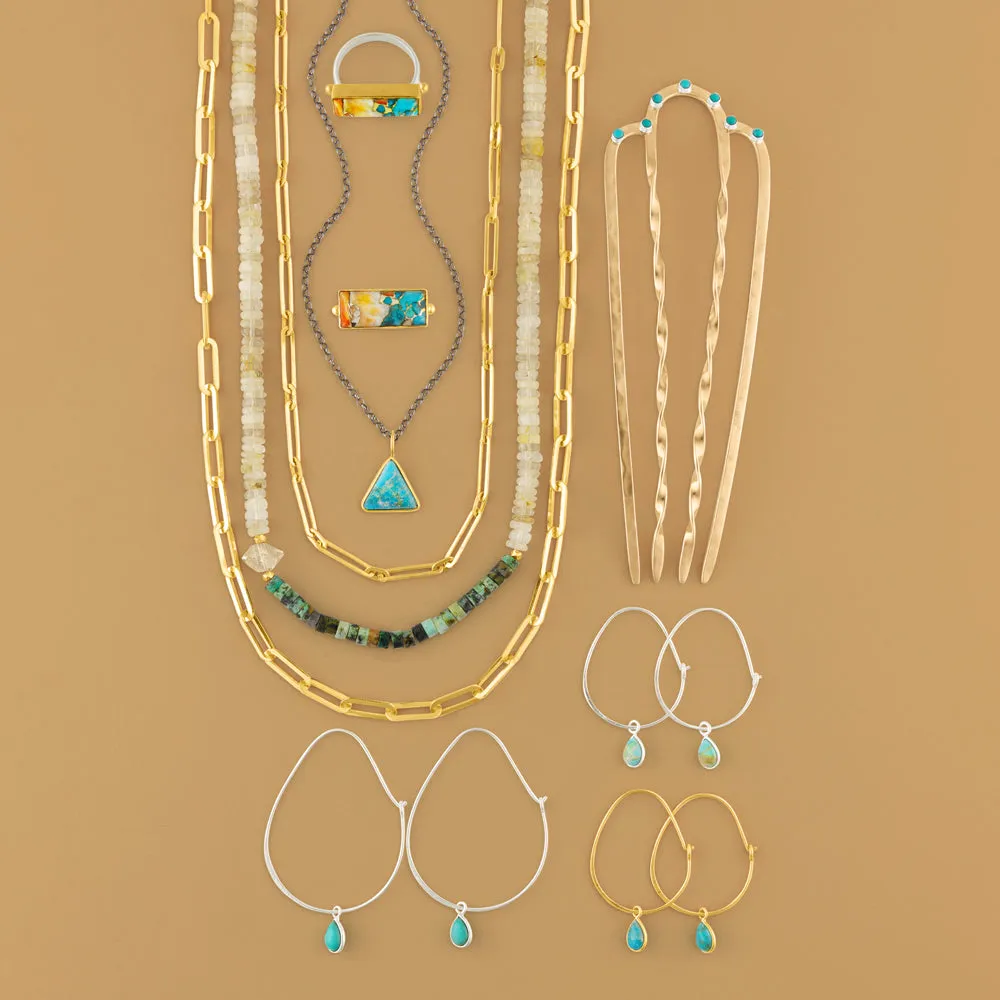 Let's Link Up Chain Necklace in Gold - 18" L