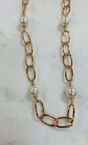 Link   Pearl Necklace