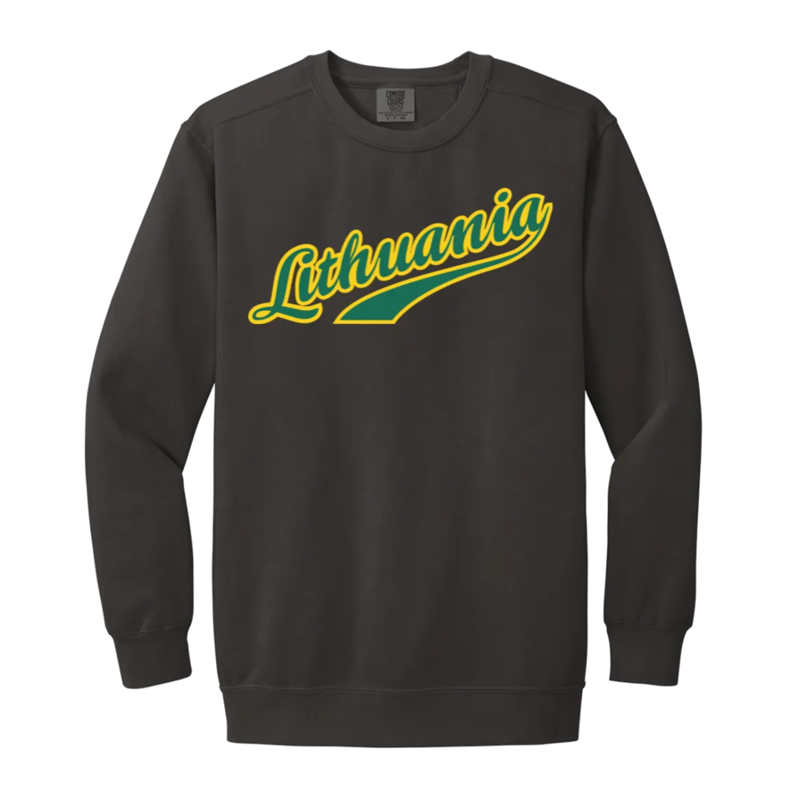 Lithuania - Men/Women Unisex Soft-Washed Crewneck Sweatshirt