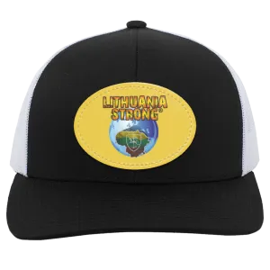 Lithuania Strong - Trucker Snap Back - Oval Patch