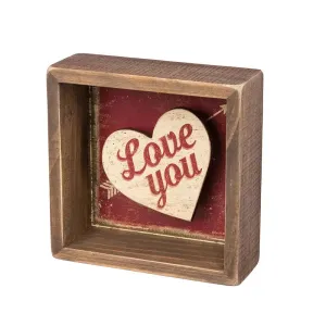LOVE YOU BOX SIGN