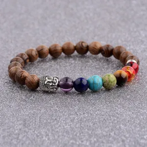 Mala Buddha Bead Bracelet