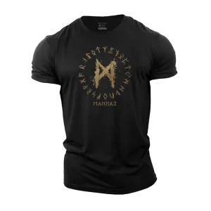 Mannaz Rune Cotton T-Shirt