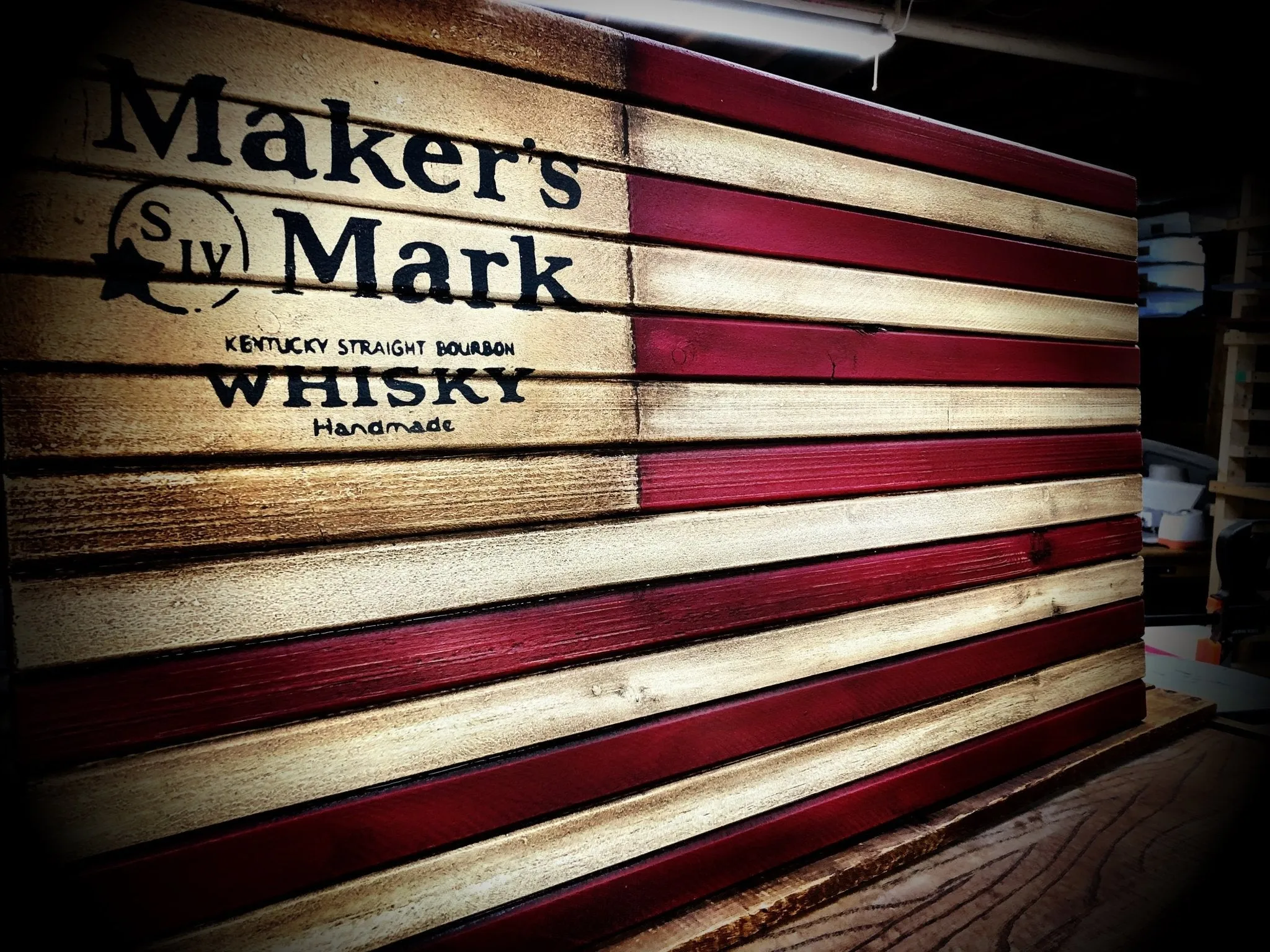 Marker Mark Whiskey Flag