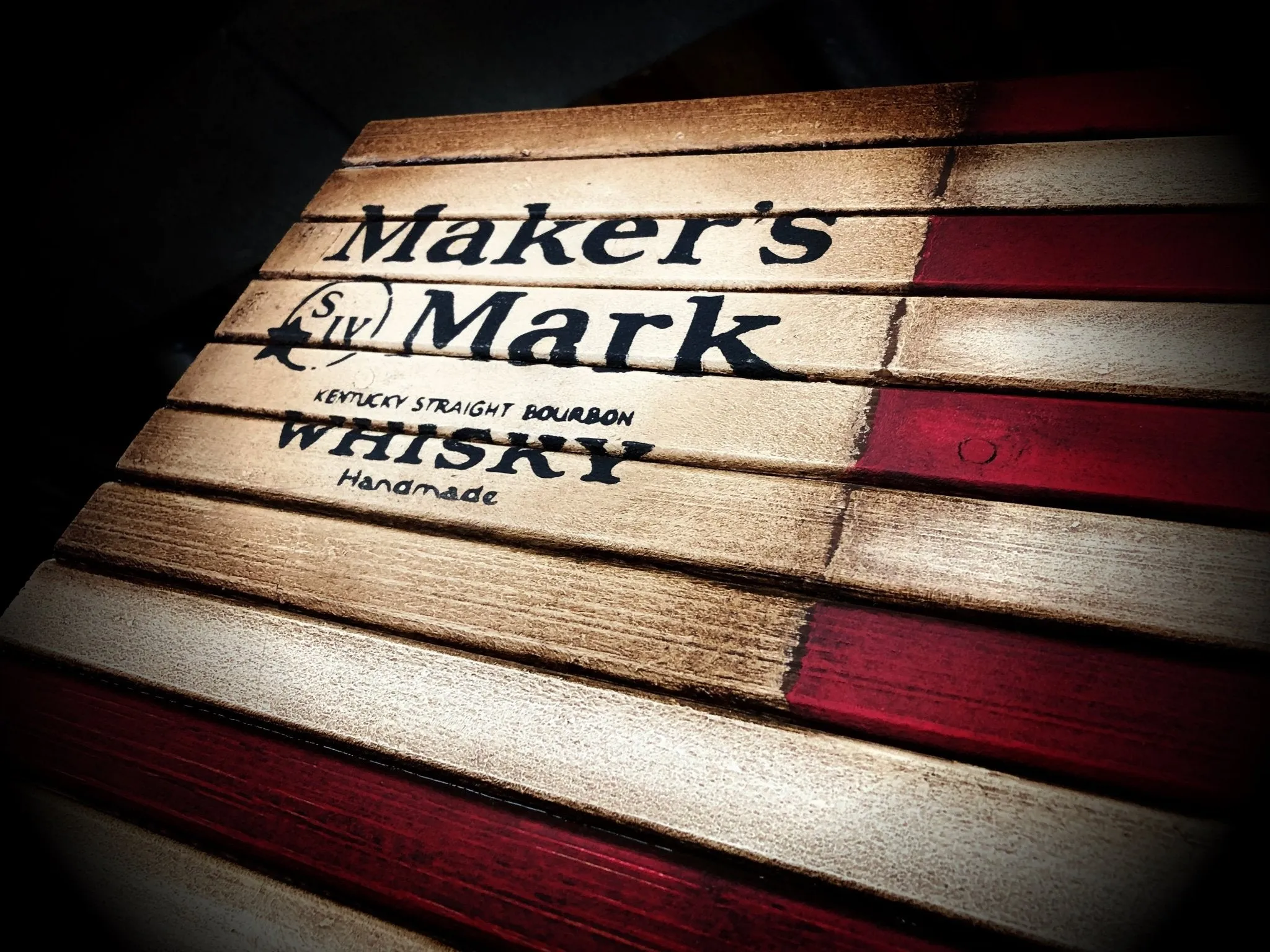 Marker Mark Whiskey Flag