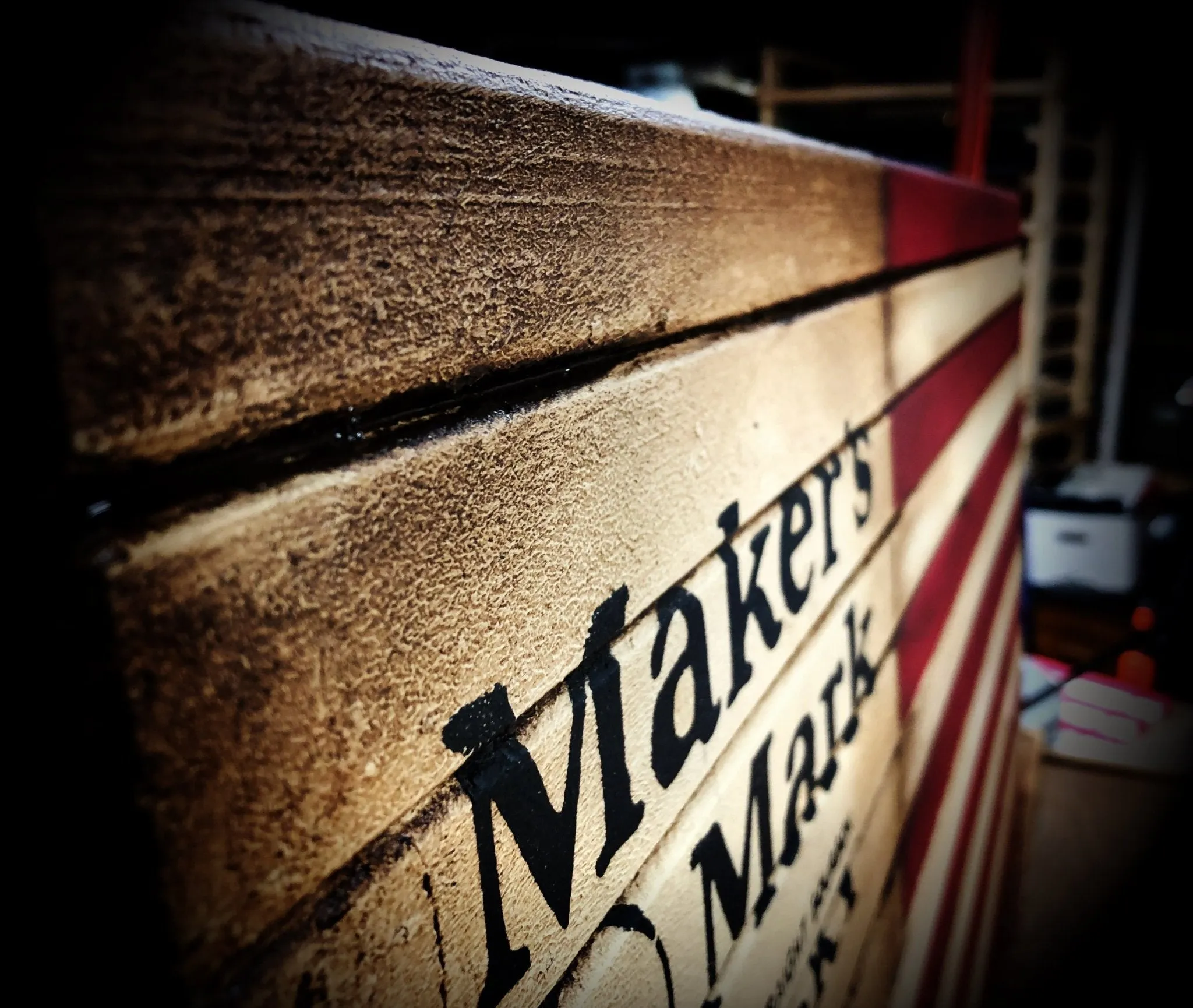 Marker Mark Whiskey Flag