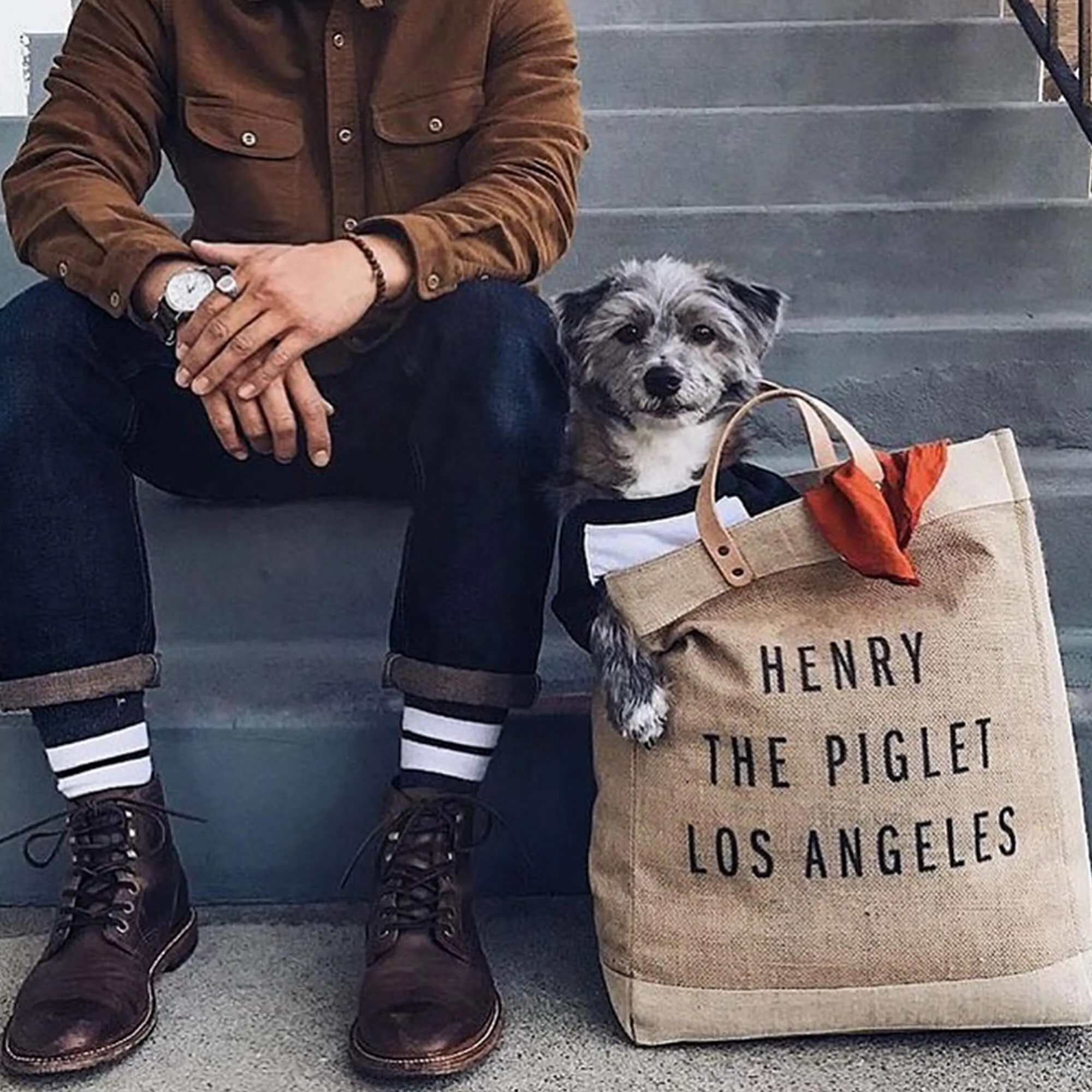 Market Bag in Natural (003NA)
