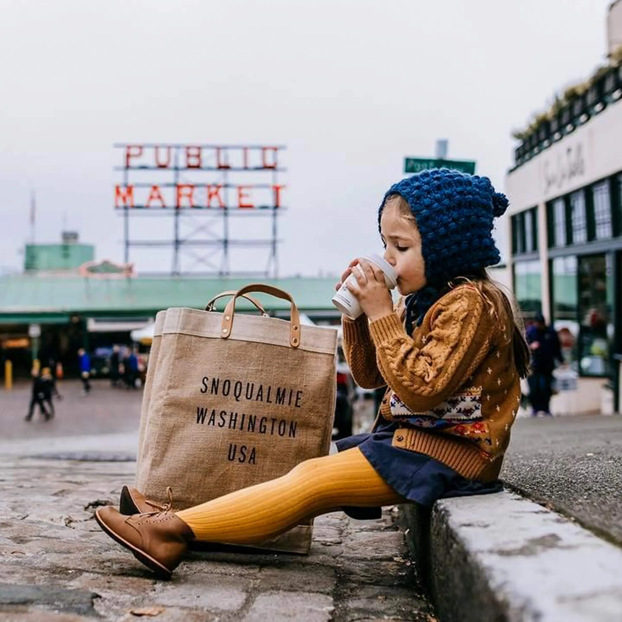 Market Bag in Natural (003NA)