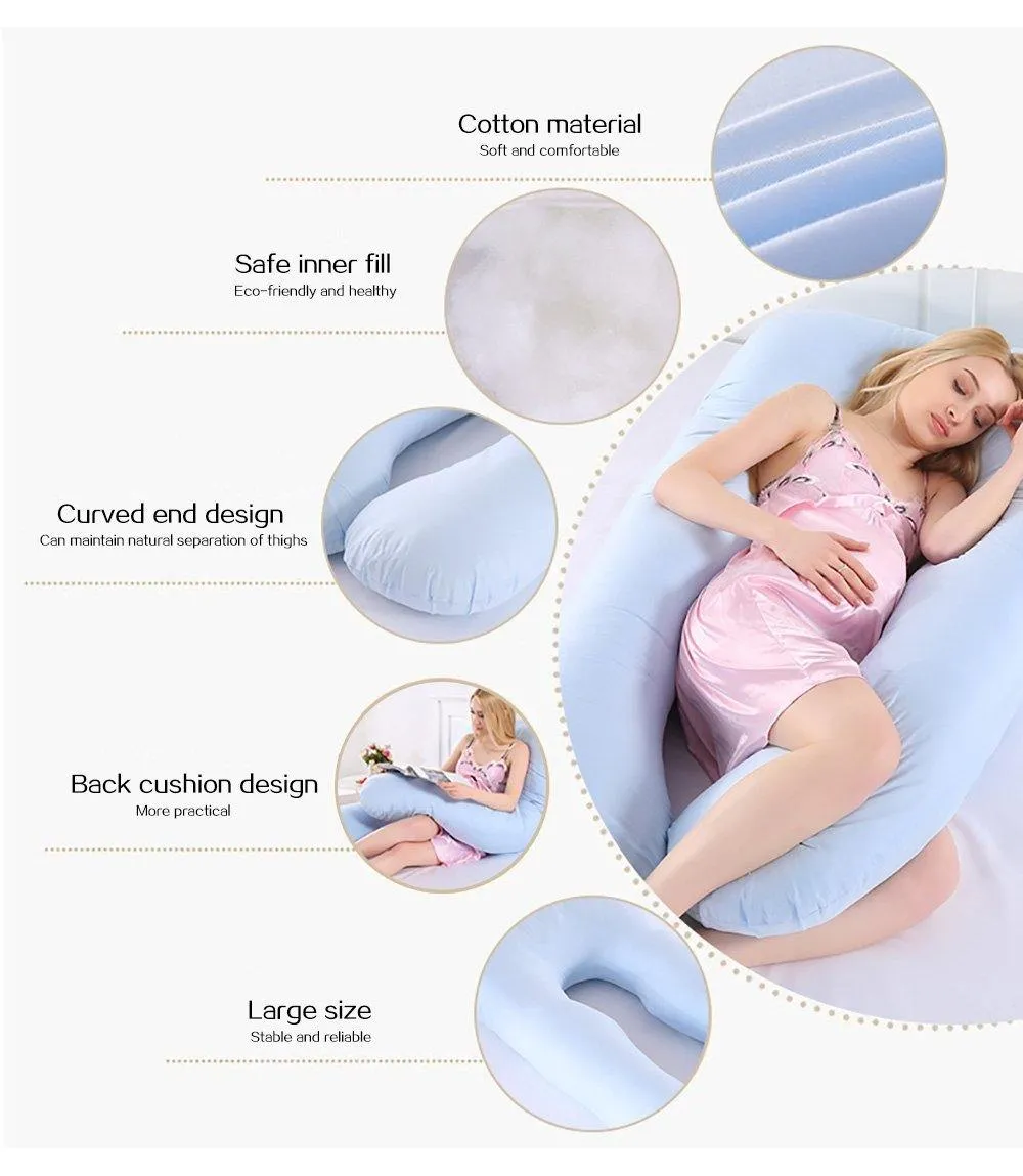 Maternity Nursing Pillow for Side Sleeper Pregnant Women