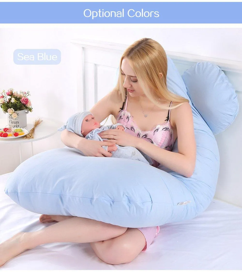 Maternity Nursing Pillow for Side Sleeper Pregnant Women