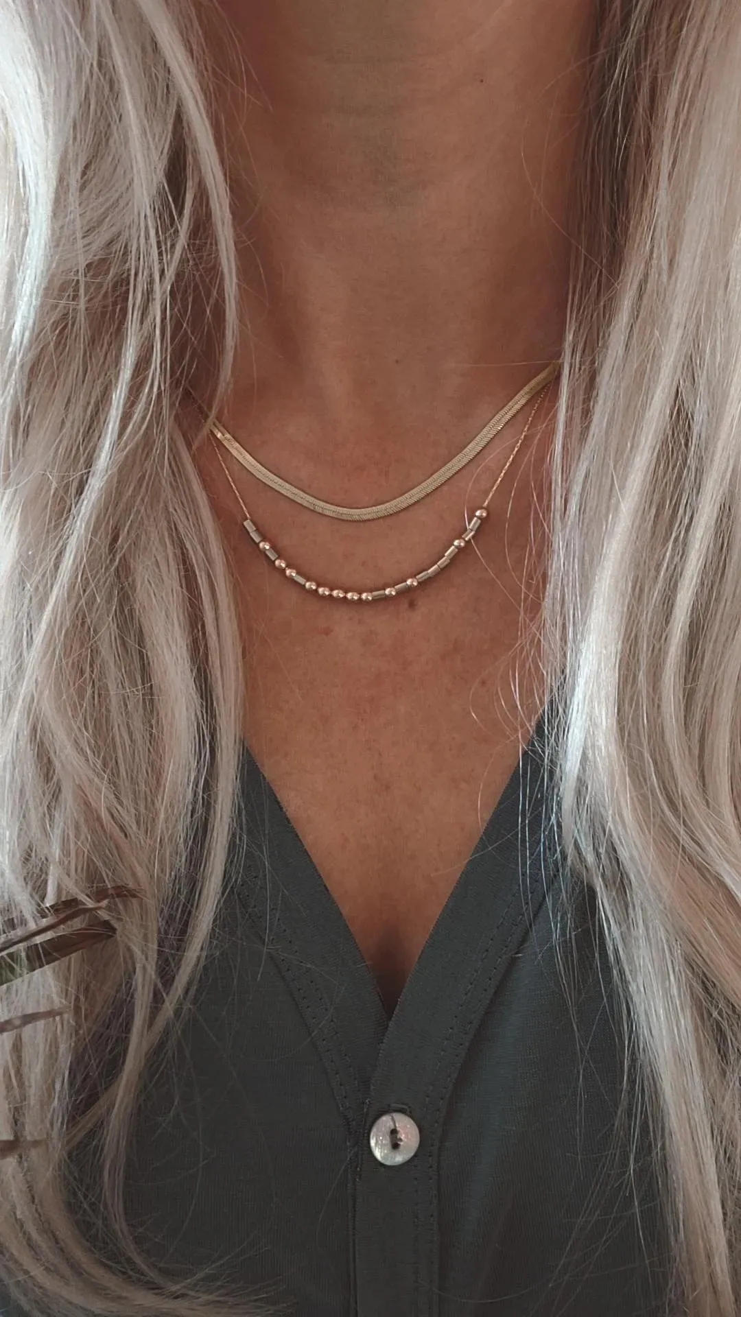 Maui Strong Morse Code Necklace #1