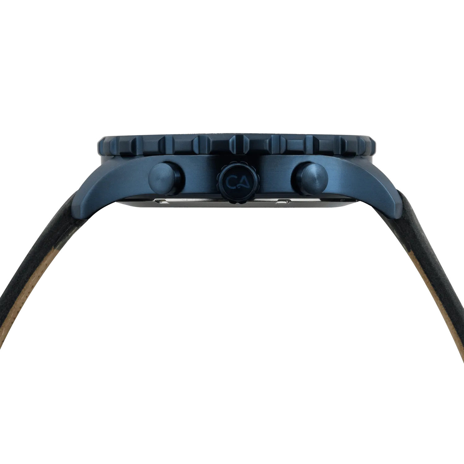 Mavericks Chrono Leather Deep Blue Gray
