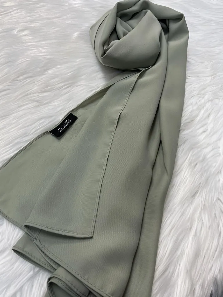 Medina Silk Chiffon - Sage
