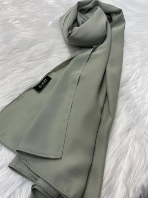 Medina Silk Chiffon - Sage