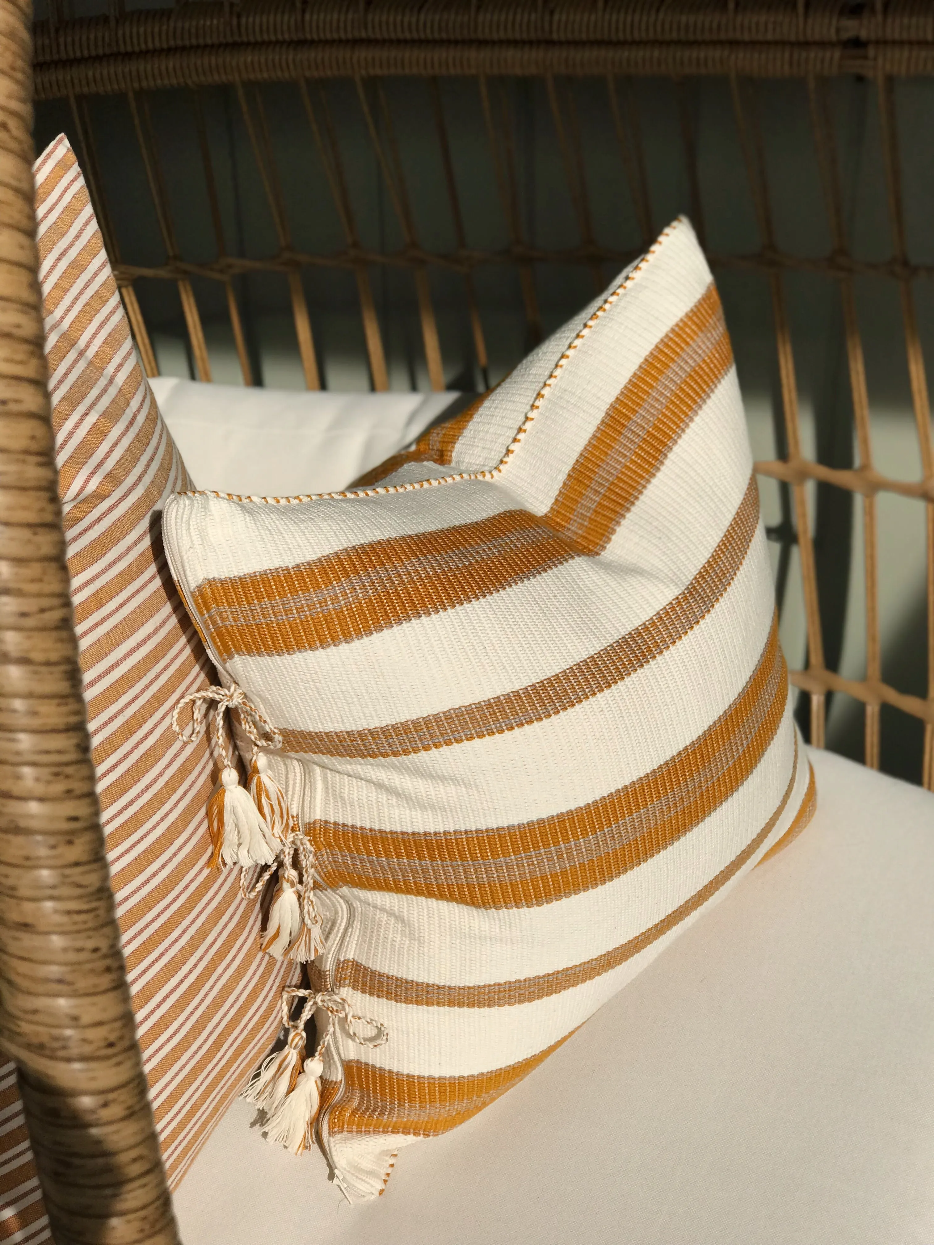 Medium Marigold Goldenrod Super Soft Pillow