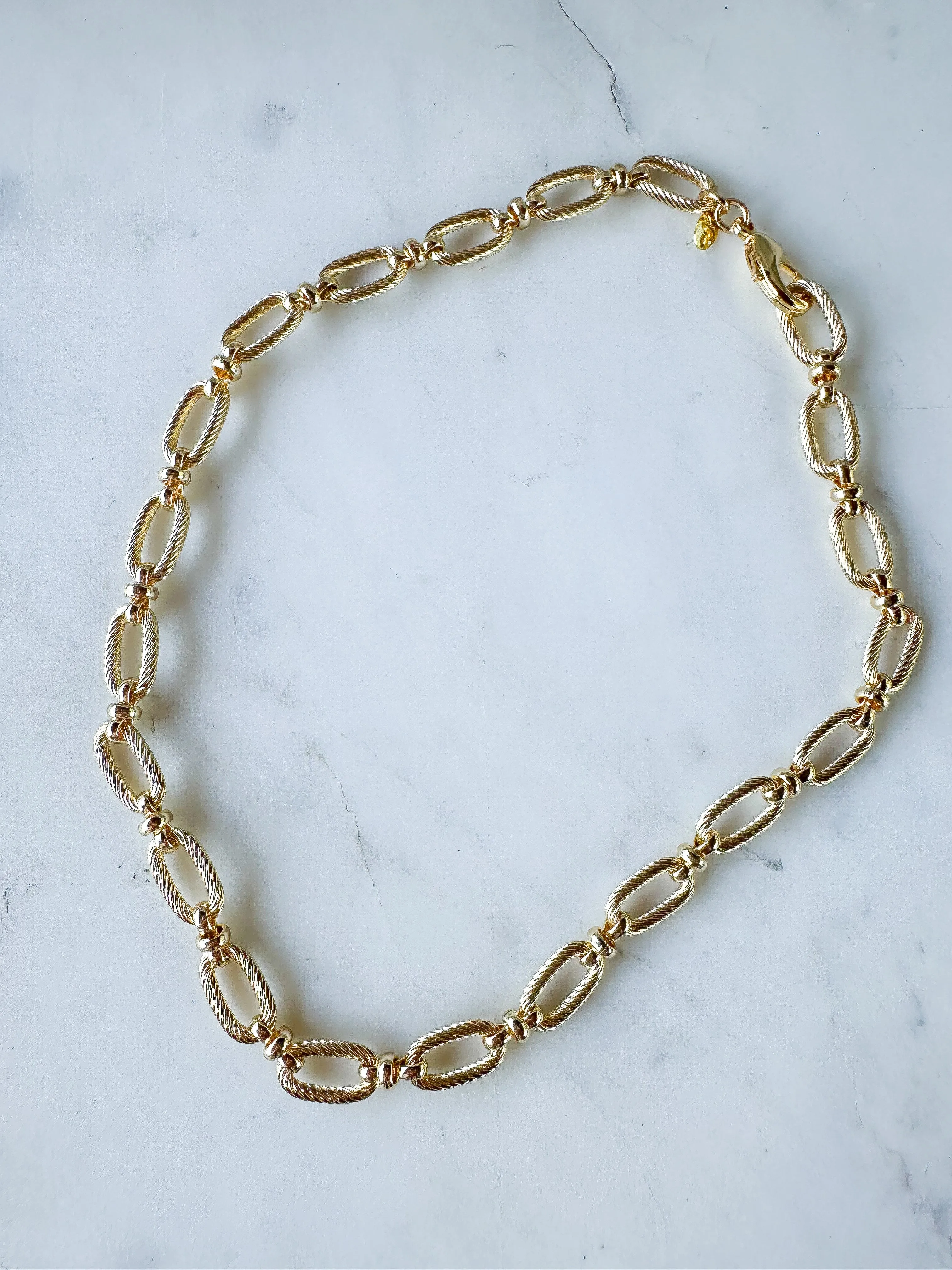 Mel Link Chain Necklace