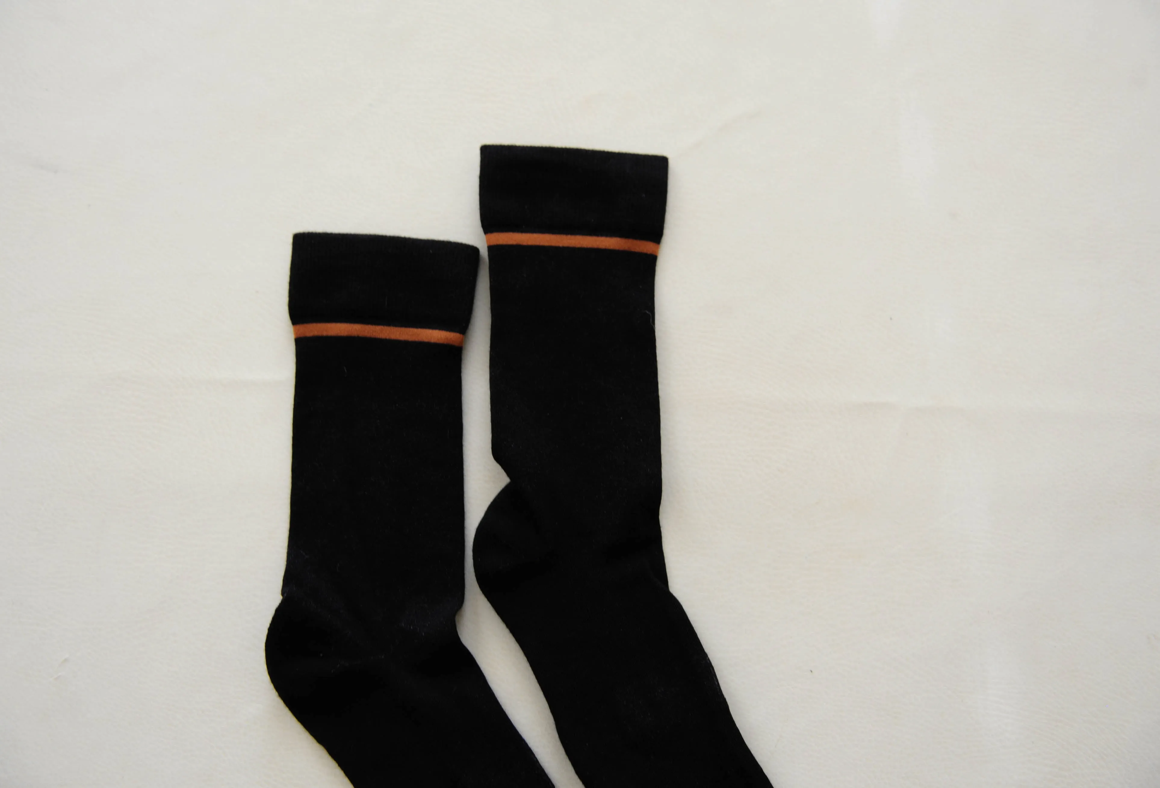 Men's Black and Brown Crew