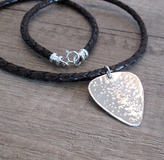 Men's Necklace, Birthday Gift For Musician