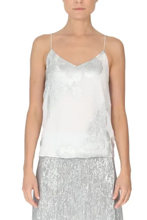 Metallic Rose Short Cami