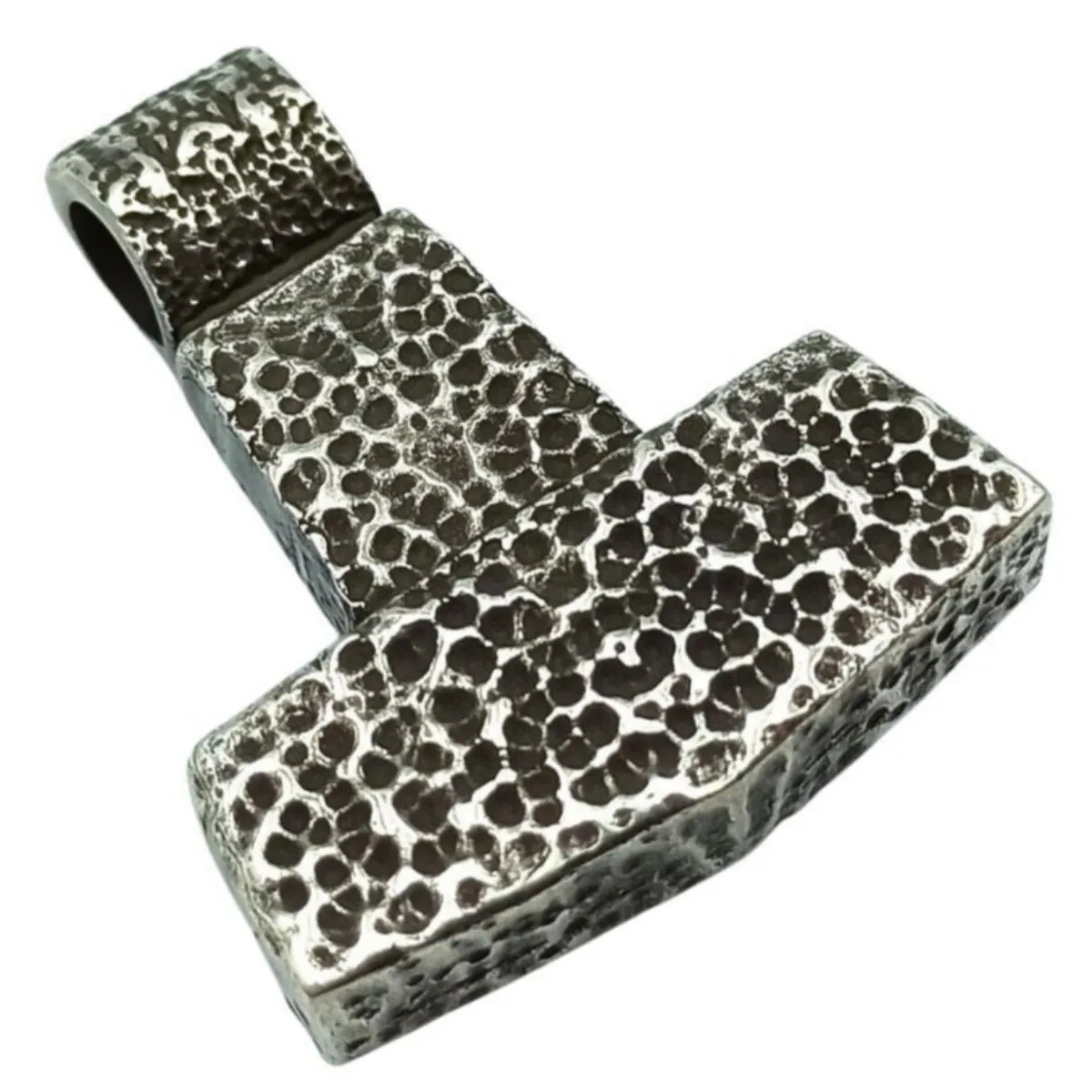 Mjolnir reenactment silver pendant