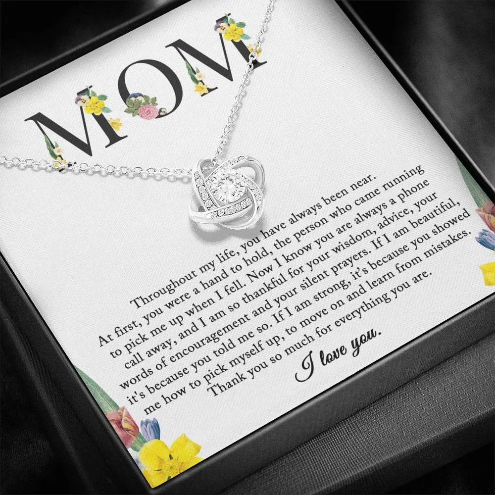 Mom Necklace, Birthday Gift for Mom From Daughter, Sentimental Gifts For Mom, Thank You Mom, Mom Necklace, Mother's Day Gifts
