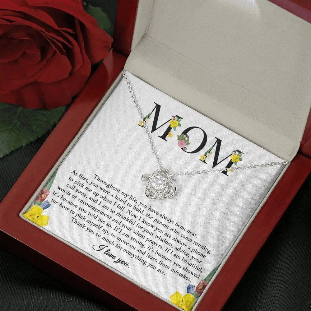 Mom Necklace, Birthday Gift for Mom From Daughter, Sentimental Gifts For Mom, Thank You Mom, Mom Necklace, Mother's Day Gifts