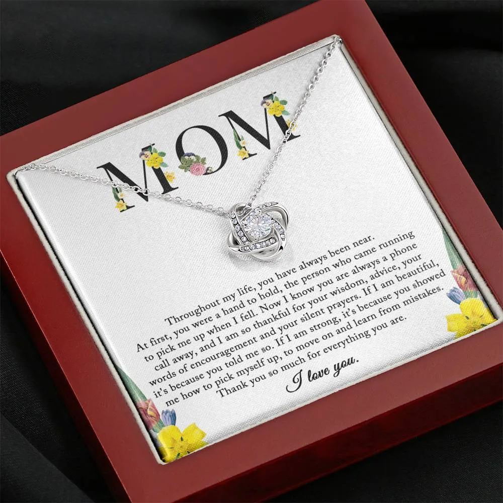 Mom Necklace, Birthday Gift for Mom From Daughter, Sentimental Gifts For Mom, Thank You Mom, Mom Necklace, Mother's Day Gifts