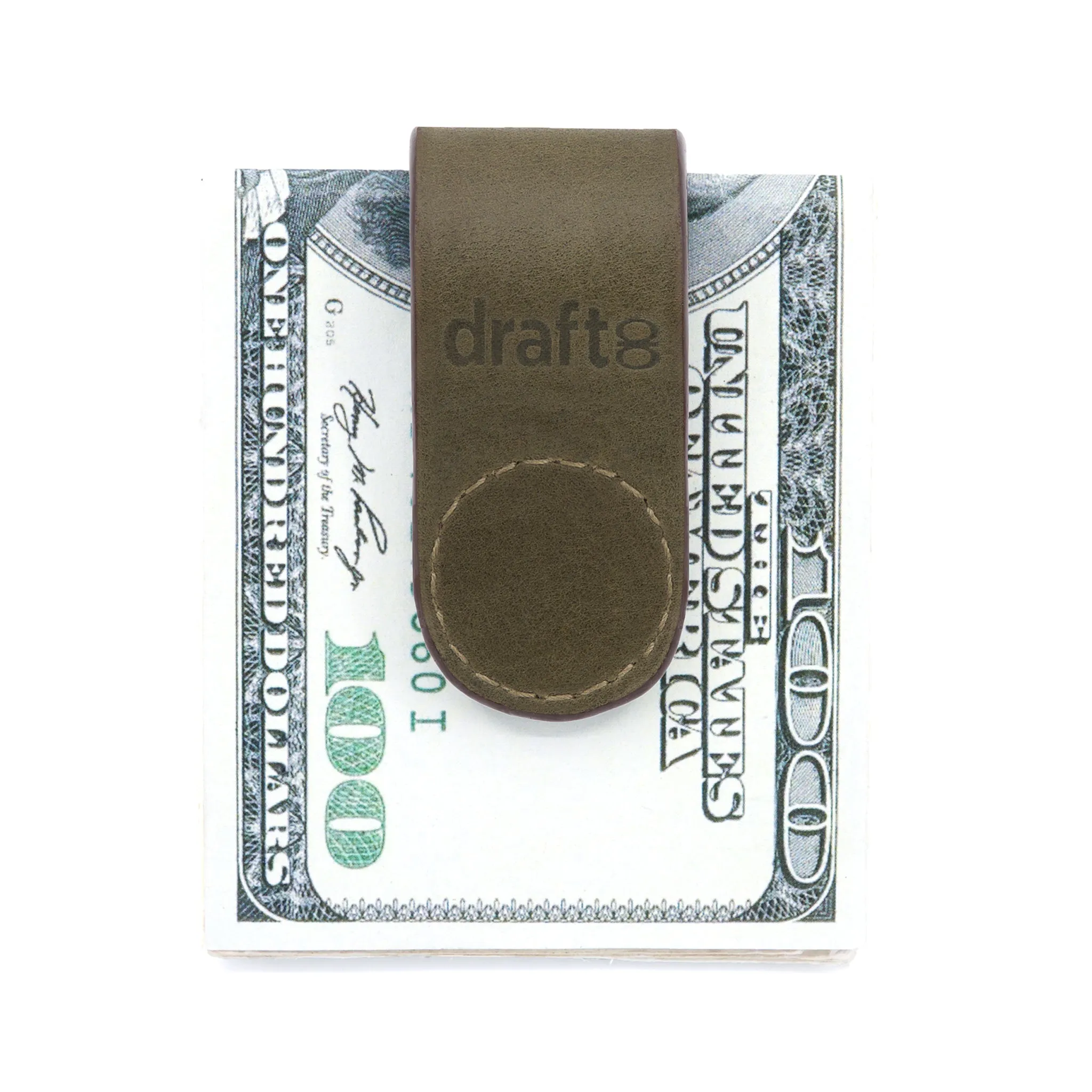 Money Clip B/B Olive