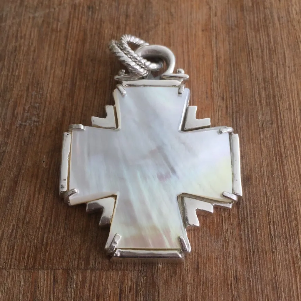Mother of Pearl Cross