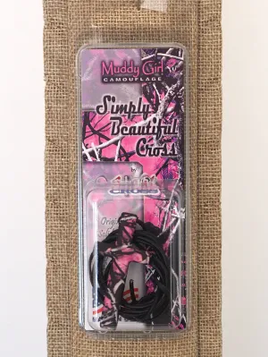 Muddy Girl Simply Beautiful Cross Necklace