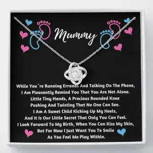 Mummy knot necklace- Our little secret
