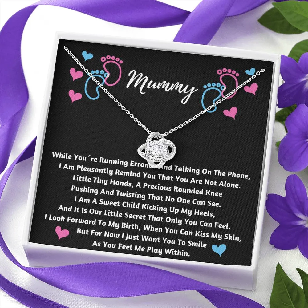 Mummy knot necklace- Our little secret
