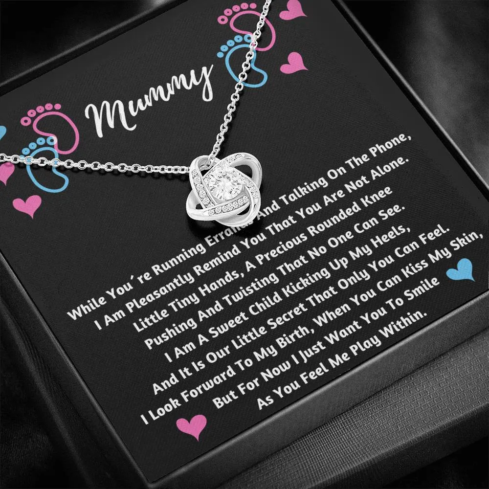 Mummy knot necklace- Our little secret