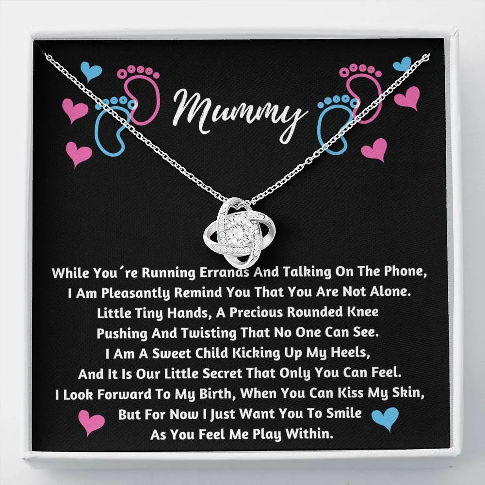 Mummy knot necklace- Our little secret
