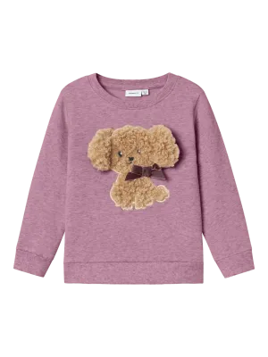 NAME IT | Mini Girl Organic Cotton  Sweatshirt